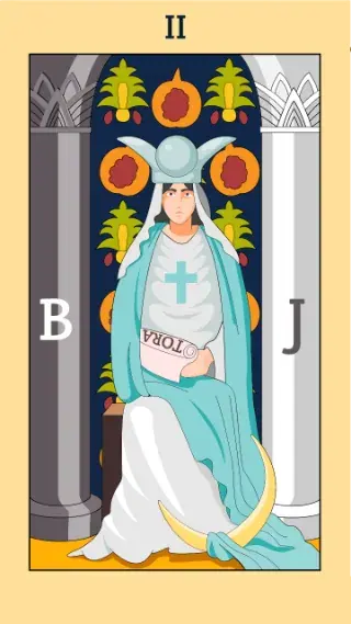 The High Priestess tarot card