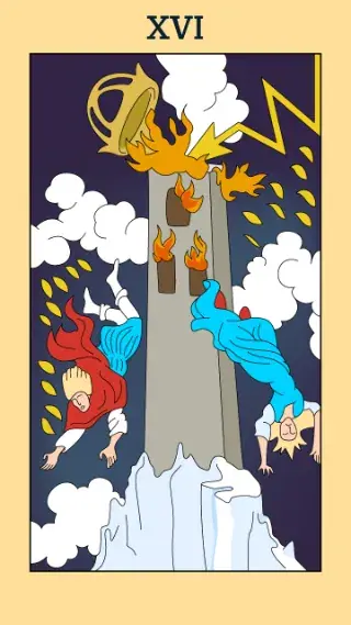 The Tower tarot card