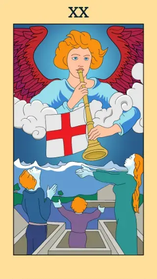 Judgement tarot card