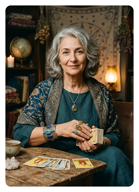Sophie, AI tarot reader persona